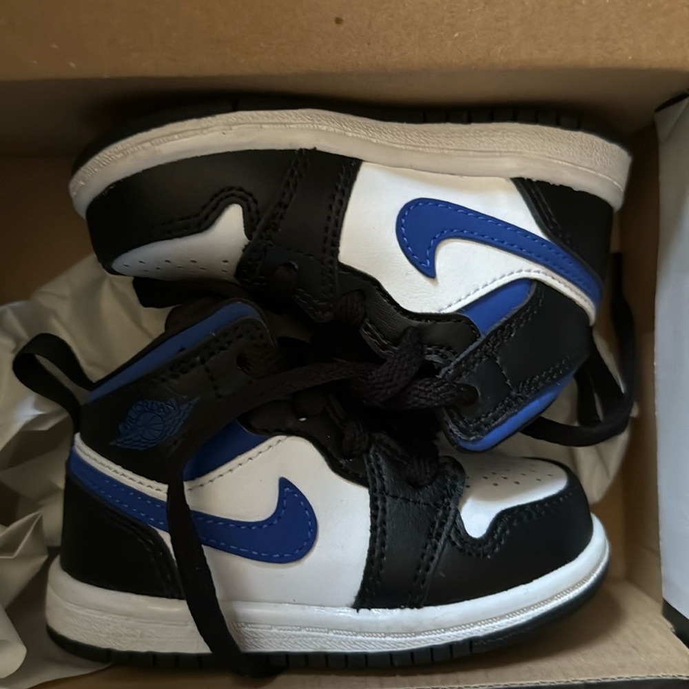 New Jordans 
Toddler size 5